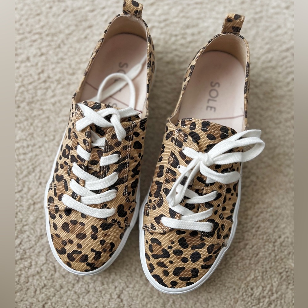 NWT! Sole society leopard sneakers